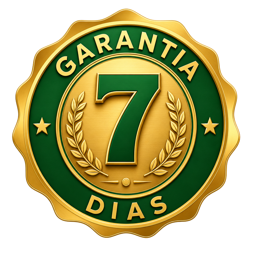 Selo de garantia incondicional de 7 dias